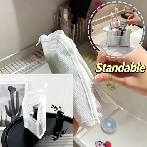 Standing Toiletry Bag - Waterproof EVA Organizer for Travel & Gym