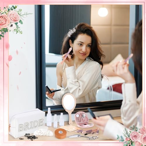 Bride Emergency Kit with Makeup Bag & Sewing Set