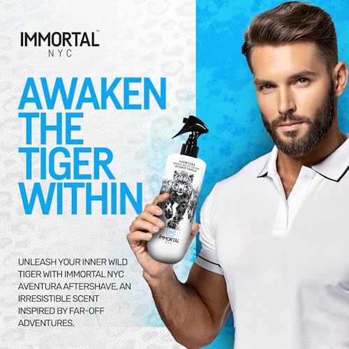 Immortal NYC Reserve Aventura Aftershave for Men, 17 oz