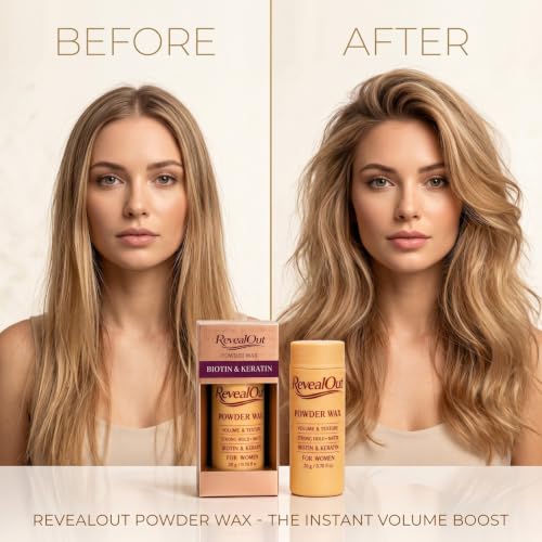 RevealOut Hair Powder Wax - Instant Volume & Matte Finish