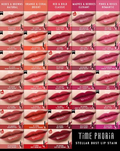 Stellar Dust Lip Stain 09 Enigma - Transfer-Proof Tinted Gloss