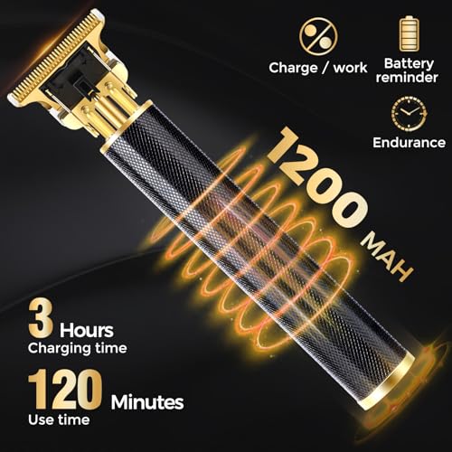 Candyfouse Premium Cordless Beard & Hair Trimmer for Men