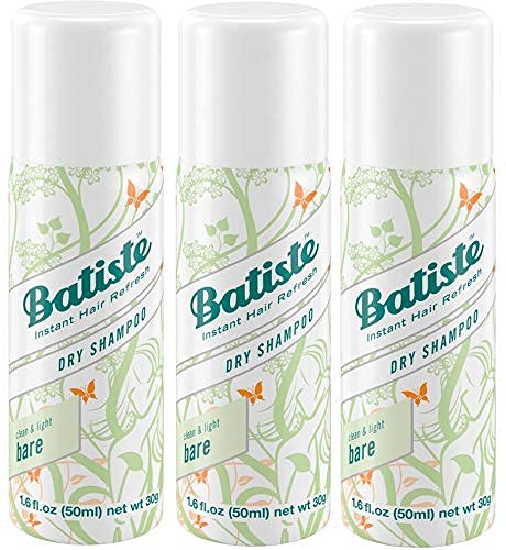 Batiste Bare Dry Shampoo Travel Size 1.06 oz (Pack of 3)