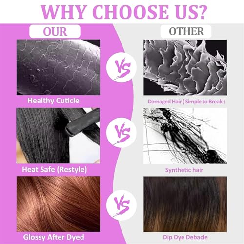 Clip In Hair Extensions Real Human Hair, Remy Human Hair Extensions 8PCS Long Soft Natural Hair piece 14-28 Inch Straight Hair Extension for Women(80g-120g 1B# Natural Black)