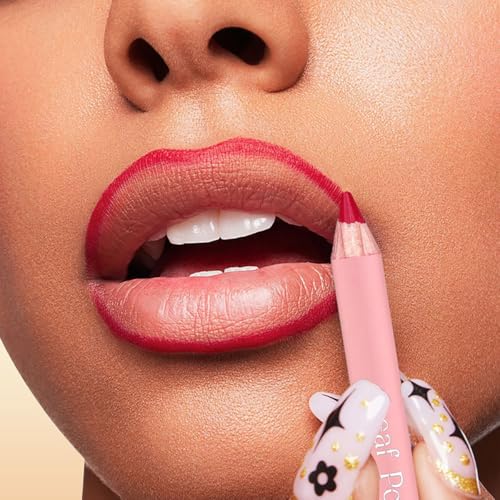 12Pcs Matte Lip Liner Pencil Set,Waterproof Creamy Lip Liner,High Pigmented Non-Stick Cup,Plumping Lip Definer Pencil Lipstick Set,Long-Lasting Smooth and Smudge-proof Natural Lip Pencils Gift