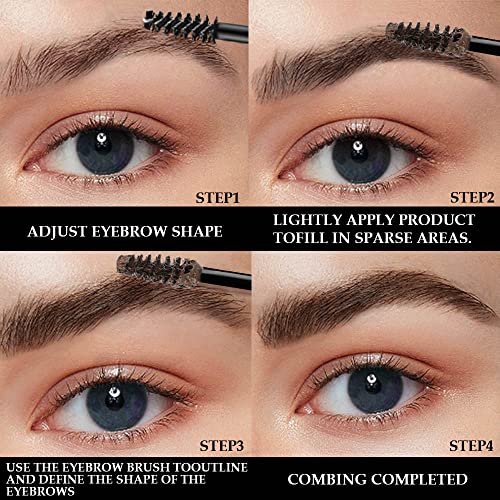 Tinted Eyebrow Gel Mascara - Fuller Brows, Espresso (2pc)