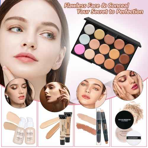 Makeup Set for Teens Makeup Kit for Women Full Kit Makeup Gift Set for Women Teen Girls Teenagers Eyeshadow Palette Makeup Kits Christmas