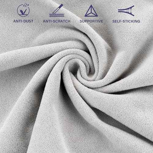 Walking Way Self-Adhesive Magic Cloth Makeup Bag, Portable Protective Cosmetic Pouch, Camera Lens Wrap, Stylish Travel Organizer for Beauty Essentials, Travel, Gifts & Daily Use