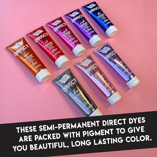 Color Lux Semi-Permanent Hair Color Magenta 8oz - Vibrant, Long-Lasting Dye