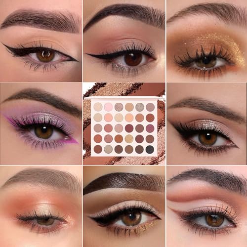 30 Color Eyeshadow Palette – Matte Shimmer Duochrome