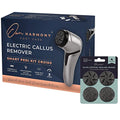 Own Harmony Electric Foot Callus Remover with Vacuum and 7 Rollers Bundle - Professional Pedicure Tools Kit for Powerful Pedi Feet Care Vac, Electronic Foot File - Best for Hard Dry Cracked Dead Skin