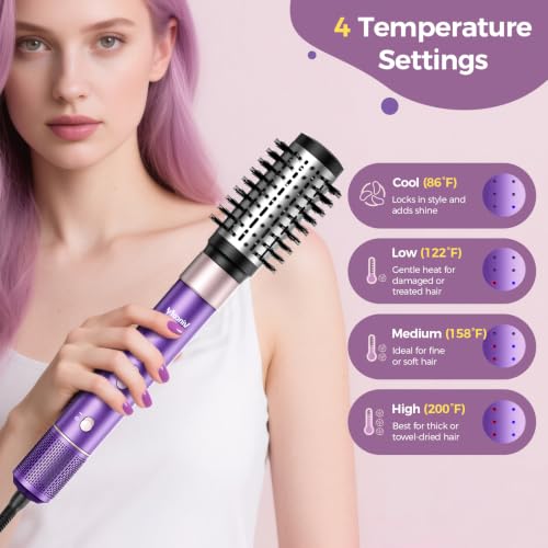 Vincofy 7-in-1 Blow Dryer Brush Set – Hot Air Styler 1500W