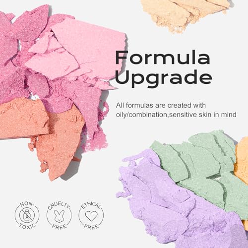 Color Nymph Blush & Highlighter Palette - Shimmer Mermaid