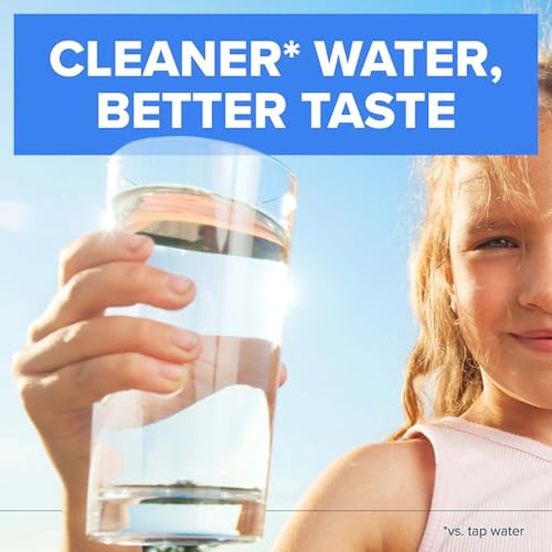 Brita Standard Water Filter for Pitchers - Reduces Chlorine & Impurities