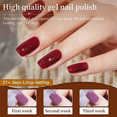 JODSONE Gel Nail Polish Kit 95 Colors with Base & Top Coats for Manicure