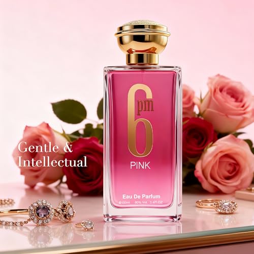 A CENTER 6pm Pink Women's Floral Cologne-Style Perfume 100ml Gift