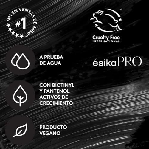 ESIKA Pro Mega Waterproof Mascara - Lash Growth 7X in 7 Days