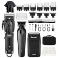 KEMEI 3-in-1 Cordless Hair Clippers Beard Trimmer Foil Shaver Set