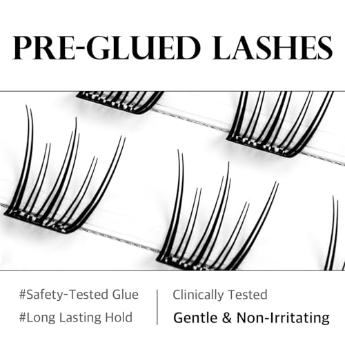 SOO ADOR Edge Lashes - Self Adhesive Minimalist False Eyelashes
