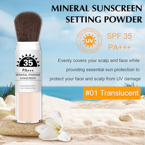 Mineral Powder Sunscreen SPF 35 Setting Powder – Broad Spectrum