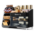 Makeup Organizer with Drawers & Brush Holder for Vanity