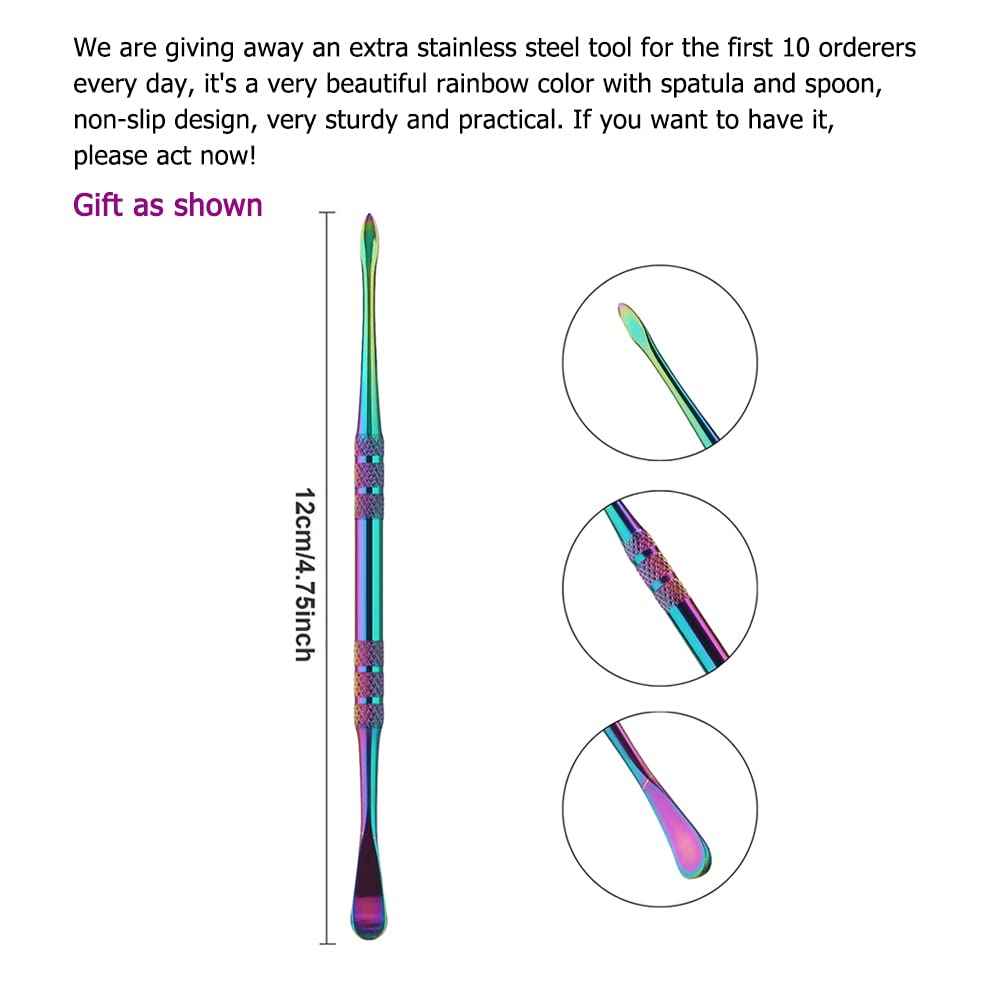 MOFIST 5g Thick Black UV Protection Small Glass Jars with Lids 5ml Concentrate Jars for Airtight Storage Wax Leaf Salve Cream Refillable Containers Jar (A capacity: 5ml 12PCS)