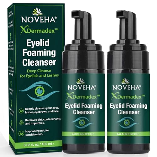 Tea Tree Foaming Cleanser for Eyelids & Face - 3.38 fl oz