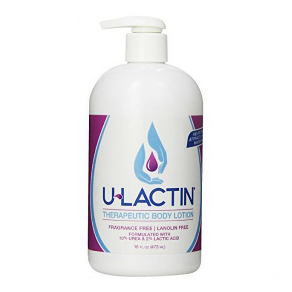 Allerderm U-Lactin Therapeutic Body Lotion - 16 Fl Oz (Pack of 2)