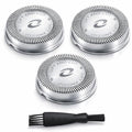 Poweka HQ56 Replacement Shaver Heads for HQ3 HQ4 HQ55 HQ56 HQ6,Razor Shaving Heads Blade Compatible with Philipss Norelcos HQ300 HQ442 HQ916 HS190 HQ6990 Electric Shavers