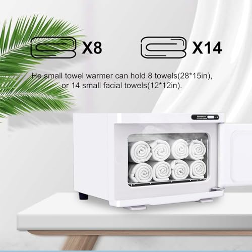 8L Professional Towel Warmer Cabinet - Fast Heating Spa & Salon