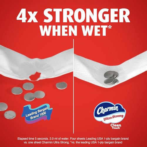 Charmin Ultra Strong Clean Touch Toilet Paper - 24 Family Mega Rolls