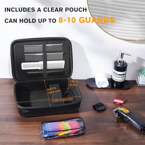 ProCase Hard Barber Case for 3 Hair Clippers & Grooming Supplies