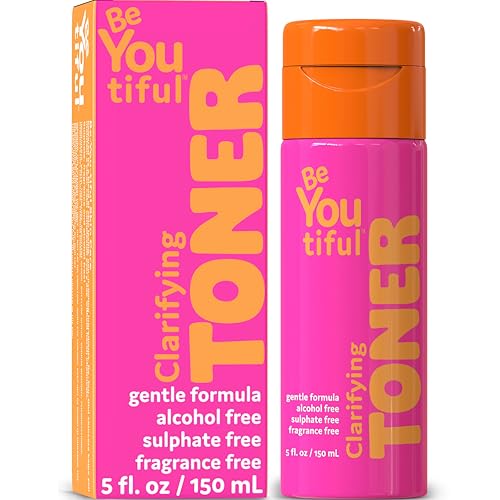 BeYouTiful Clarifying Face Toner, Easter Gifts for Kids, Preppy Skin Care for Balanced Skin, Gentle Facial Skincare for Tweens Kids Girls and Boys, 5 fl oz, Easter Basket Stuffers