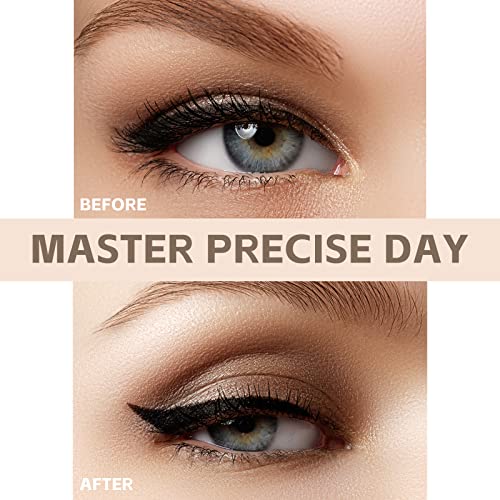 LAVONE Eyeliner-Liquid Waterproof Eyeliner Makeup | Quick Drying | Ultra-Fine Tip | Smudge-Proof Formula for Long-Lasting Eye Makeup ? Black