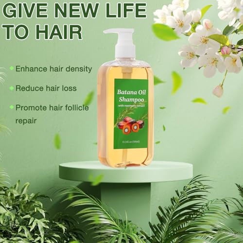 Batana & Rosemary Oil Shampoo for Hair Growth & Repair