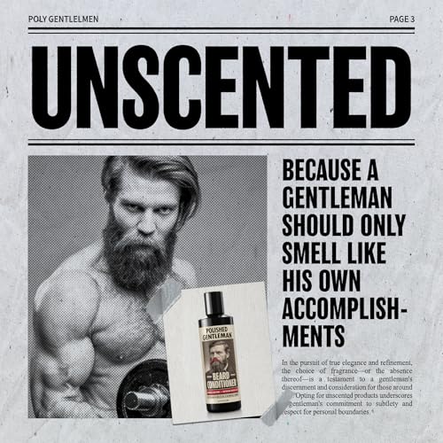Men¡¯s Beard Conditioner with Tea Tree Oil ? Concentrated Rinse-Out Formula for Softer, Fuller-Looking Beards & Healthy Facial Hair, 8 oz