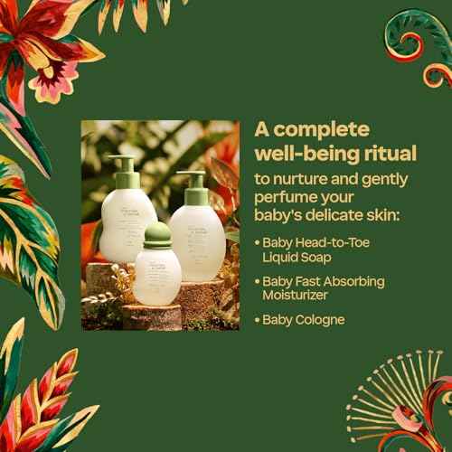 Natura ? Mom & Baby Triple Care Set ? Vegan, Hypoallergenic & Dermatologist Tested ? Moisturizer, Cleanser & Cologne ? Mom & Baby Bath & Body Essentials