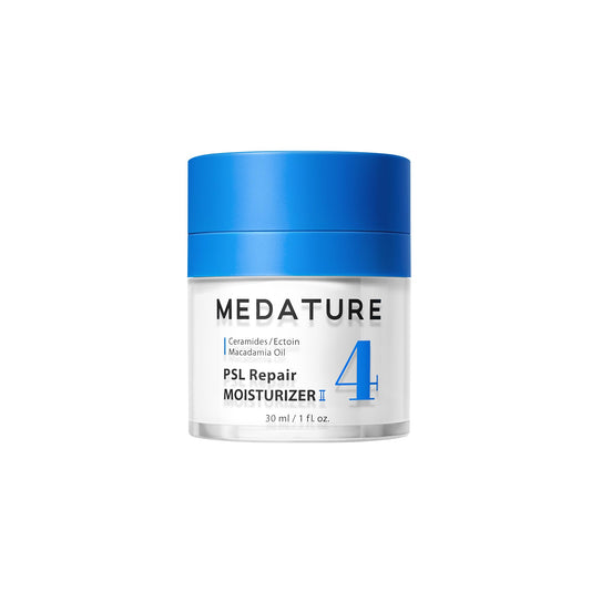 Medature PSL Repair Moisturizer II-Daily Moisturizer Face Cream with Ceramides for Dry & Sensitive Skin, Hydrates, Strengthens Skin Barrier, Calms Redness and Irritation, Anti-aging