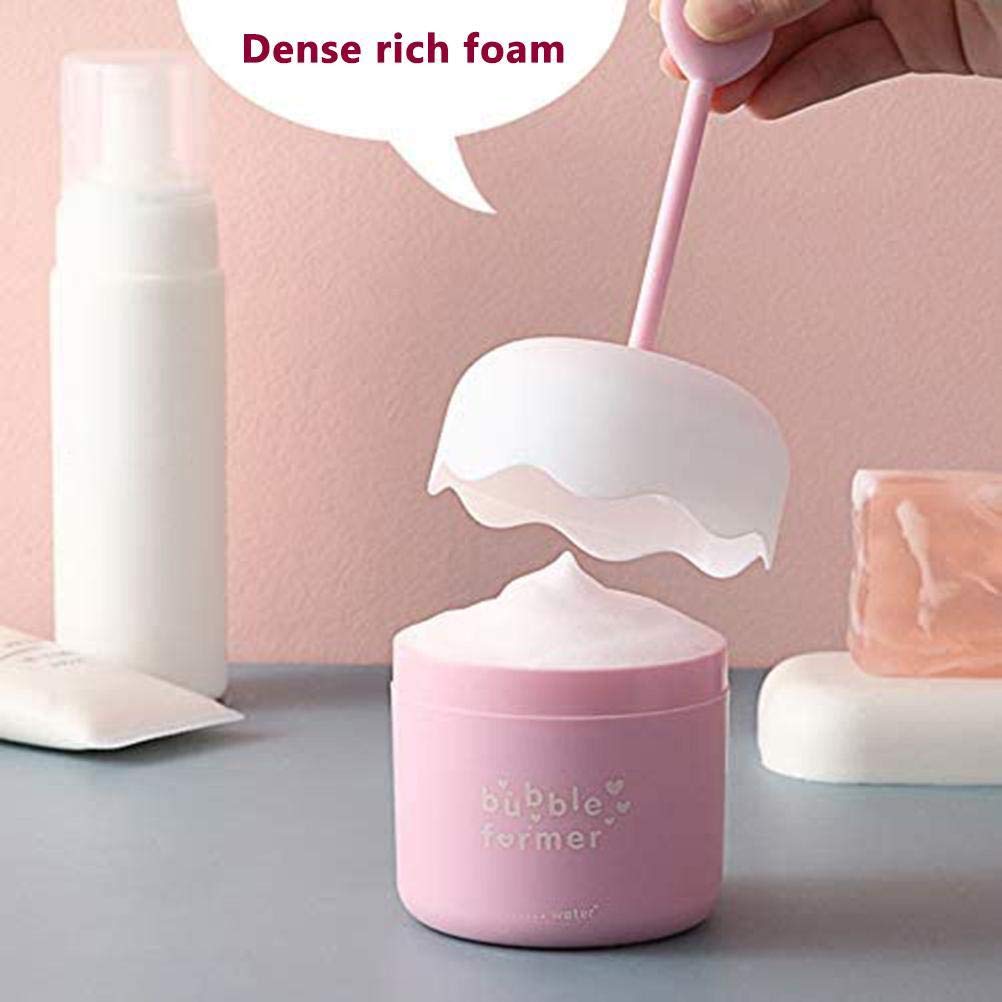 Shiker Foam Bubble Maker Cleanser Foamer Cup Facial Cleanser Foam Maker Cup, Manual Foamer Portable Foam Foamer for Face Washing Foam Foamer For Facial Cleanser and Shower Gel