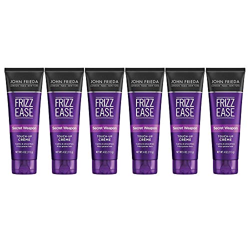 John Frieda, Frizz Ease TouchUp Cr?me AntiFrizz Finishing Cream Helps to Calm and Smooth Frizzprone Hair 4 6pack, SECRET WEAPON, 24 Ounce, (Pack of 6)