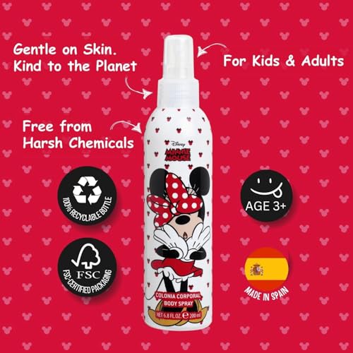 Disney Minnie Mouse Body Spray for Girls - 6.8oz Disney Gift