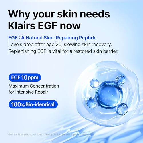 DearKlairs EGF Serum 0.33oz - Post-Blemish & Barrier Repair