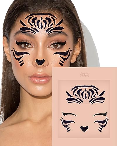 Tiger Face Jewels Halloween Costume Headpiece