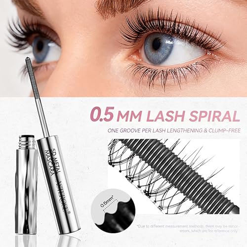 ASTEROSE 5D Waterproof Iron Wand Mascara - Curl & Length