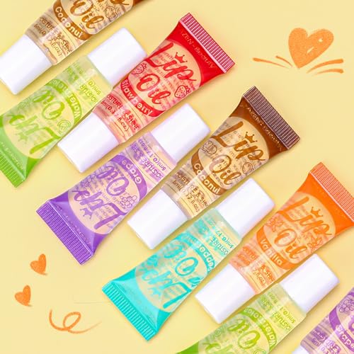 AZEN 120 Pack Lip Gloss Set, Clear Lip Gloss Bulk, Lip Oil for Dry Cracked Lips Moisturizing Hydrating Nourishing with Vitamin E, Valentines Gifts Easter Basket Stuffers