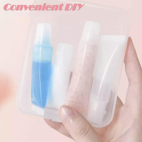 40Packs 15ML Empty Lip Gloss Tubes Clear Squeeze Lip Containers Refillable Soft Tubes Cosmetic Lip Containers for DIY Lip Gloss Balm & Travel Toiletries