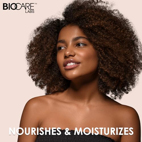 Biocare Curls & Naturals Hair Softener Kit with Moroccan Argan Oil, 5 oz