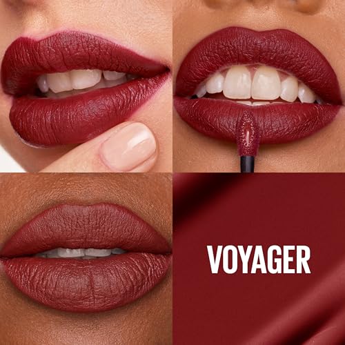 Maybelline Super Stay Matte Ink Liquid Lipstick - Voyager Deep Red