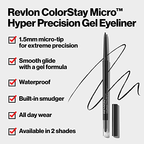 Revlon ColorStay Micro Precision Gel Eyeliner, Brown