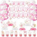 One Silly Goose 1st Birthday Decoration Set - 49 Pieces